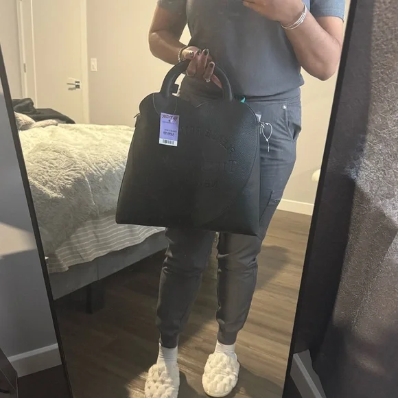 Large Tiffany & Co. Black Leather Bag - Picture 7 of 7